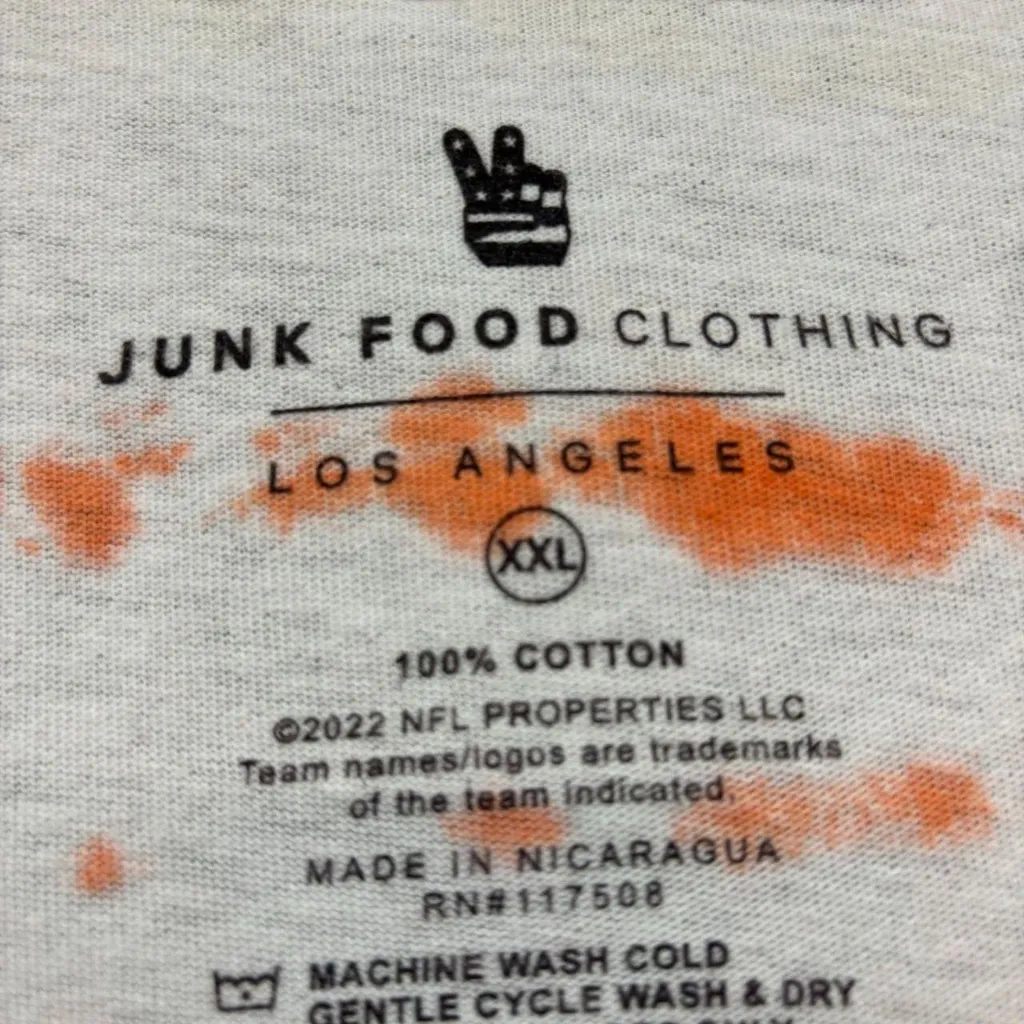 Cleveland Browns NFL Gameday Oversize Long Sleeve Tie Dye 2X  - Image 4