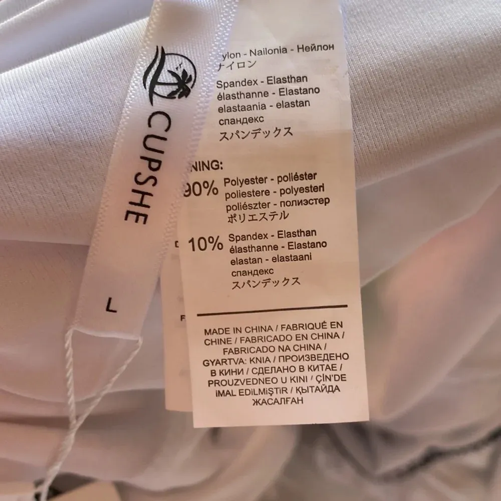 Cupshe Keep Secrets One Piece‎ Halter Swim Suit Floral Slimming Flattering Large - Image 10