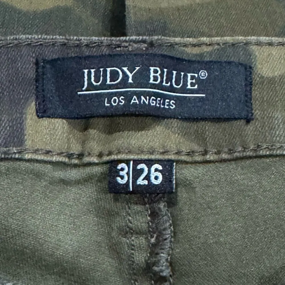 Judy Blue Skinny Fit Camo Jeans Women’s 3/26 - Image 3