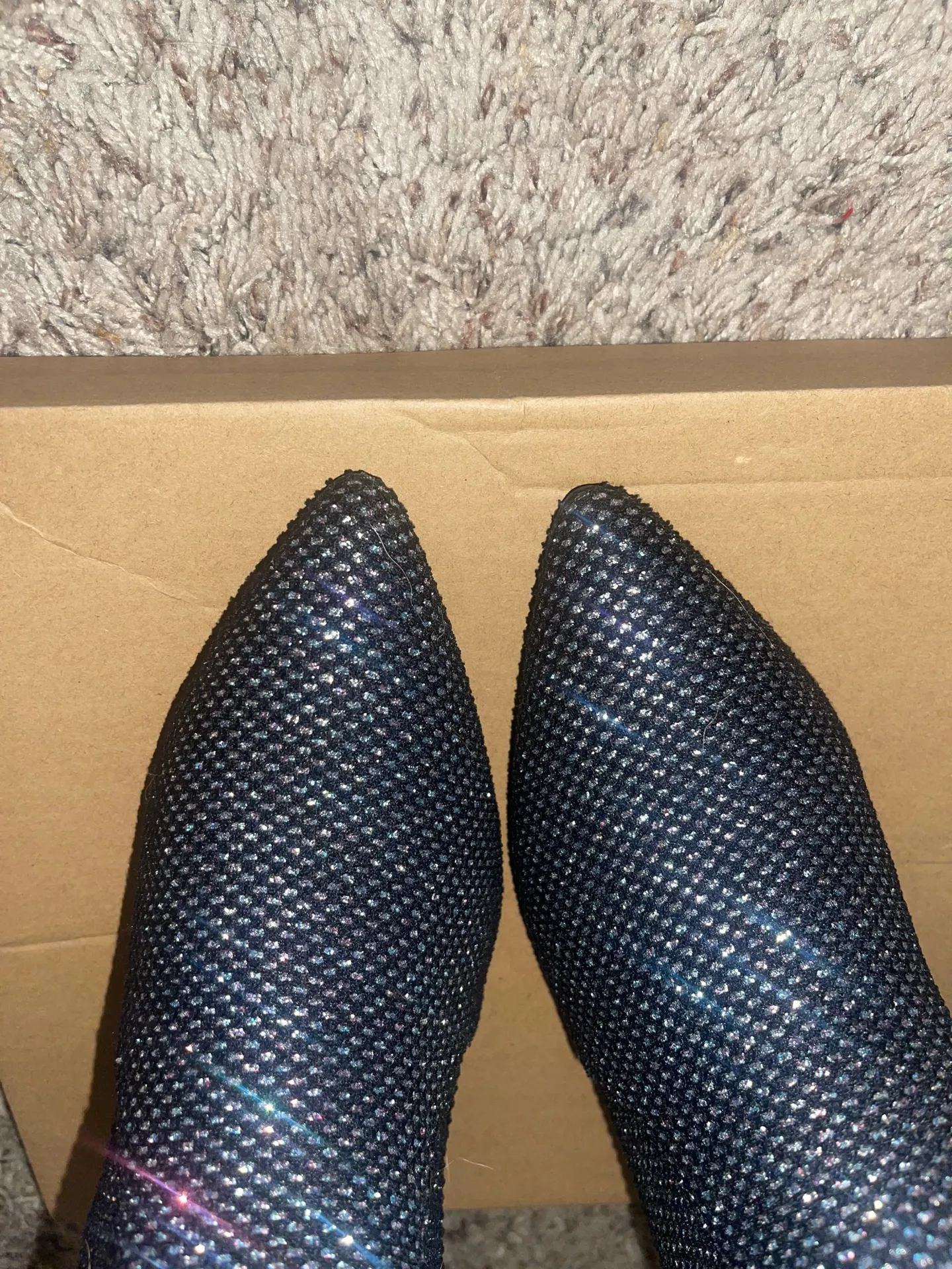 Sparkly boots Black Size 8 - Image 3