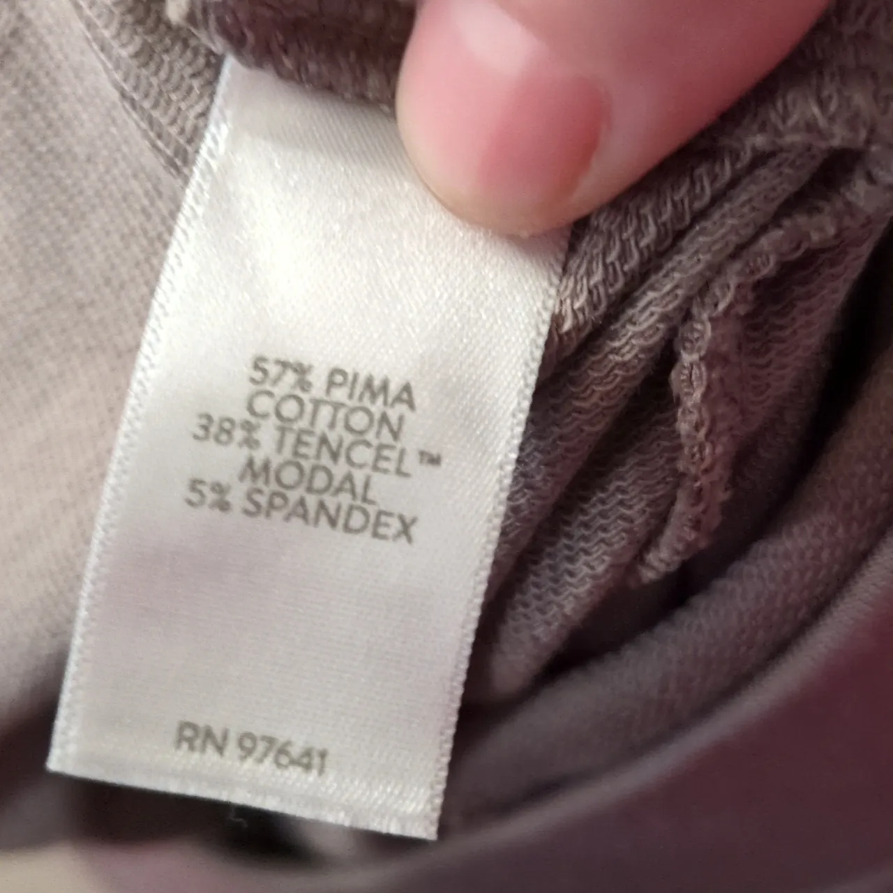 J. Jill Gray Affinity French Terry Slim Crop Pull On Pants Size SP - Image 4