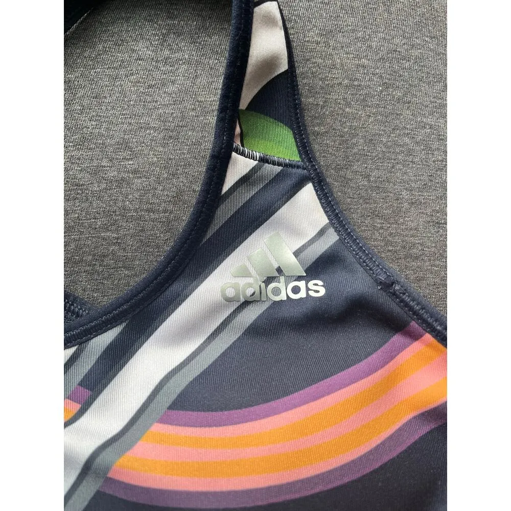 Adidas Climacool Adjustable Vented Color block Sports Bra 32A - Image 4