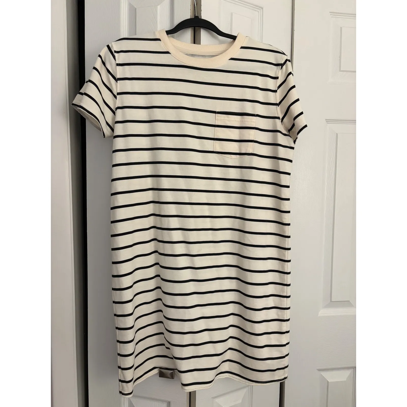 Thread & Supply Black & White Striped T - Image 2