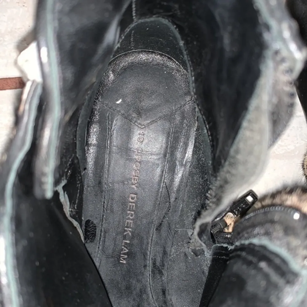 Derek Lam EUC 10 Crosby  calf hair and leather booties - Image 5