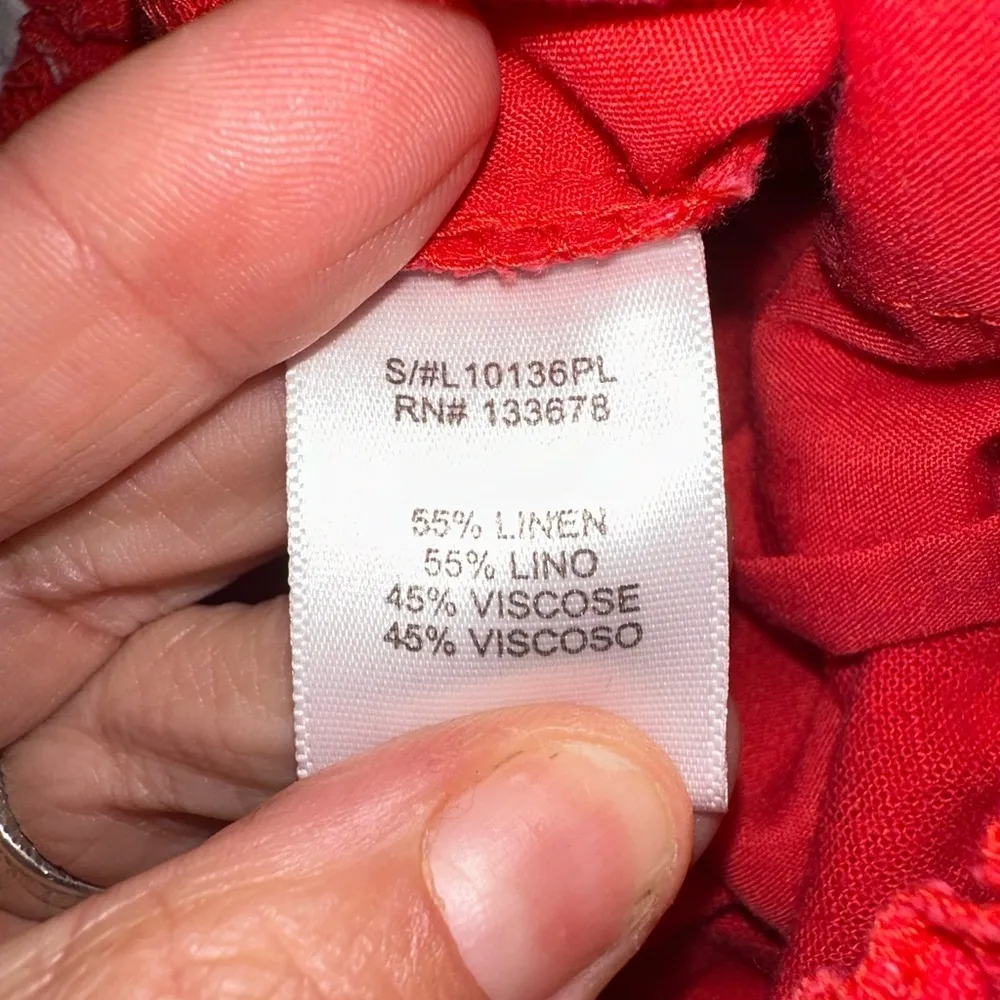 Love Tree Linen Palazzo Pants Medium - Image 7