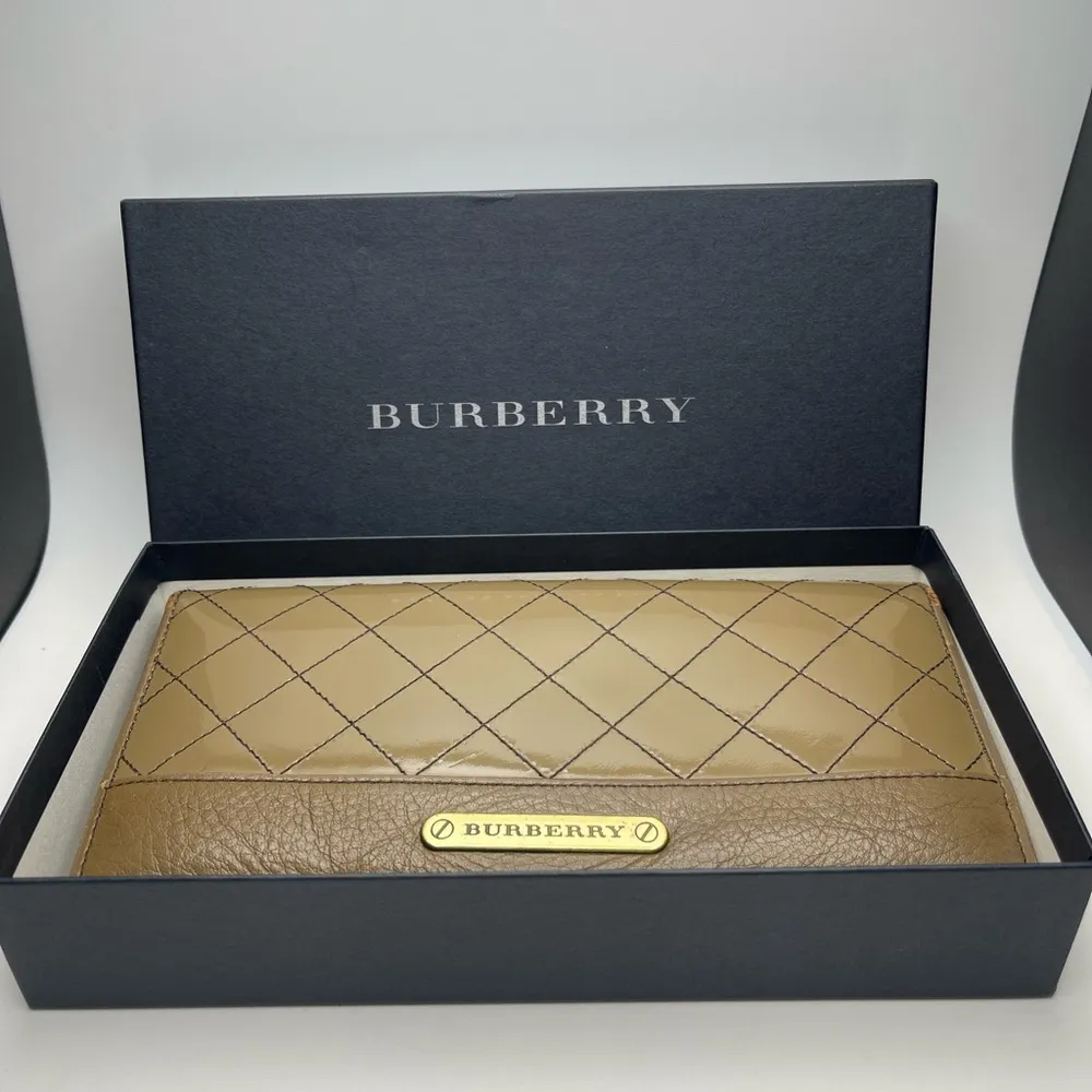 Burberry Brown Leather Long Wallet - Preowned - Image 15