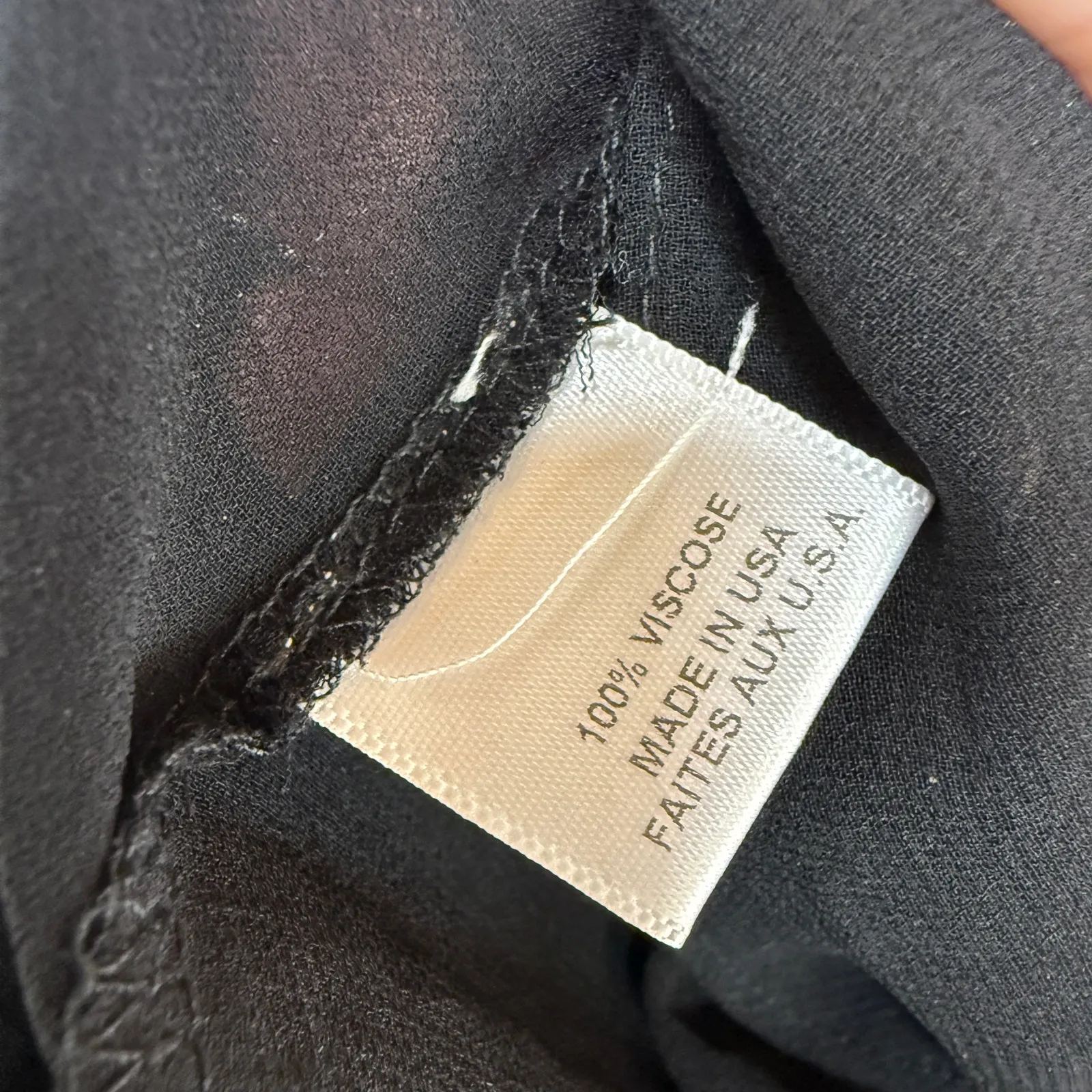 Misa Los Angeles Black Pom Pom Tassel Bohemian Roots Tanaz Dress Size XS - Image 9