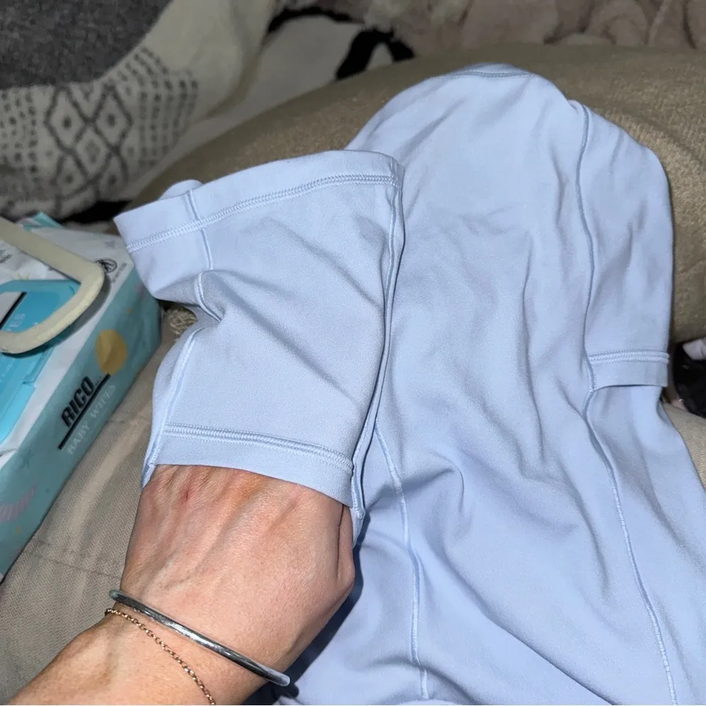 Aerie exercise dress real me hold up strappy offline skort shorts periwinkle - Image 8