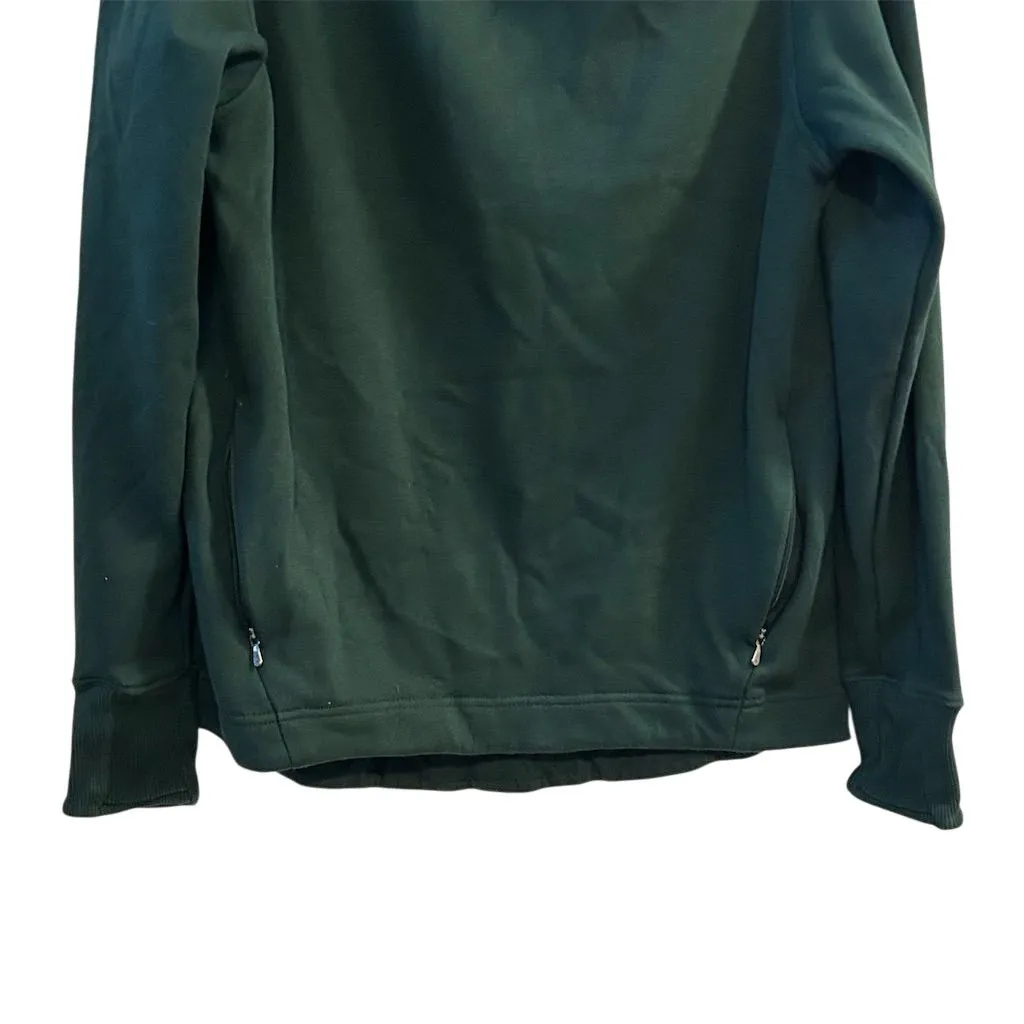Athleta Women's Green Pullover Sweatshirt Size S Long Sleeve Activewear - Image 4