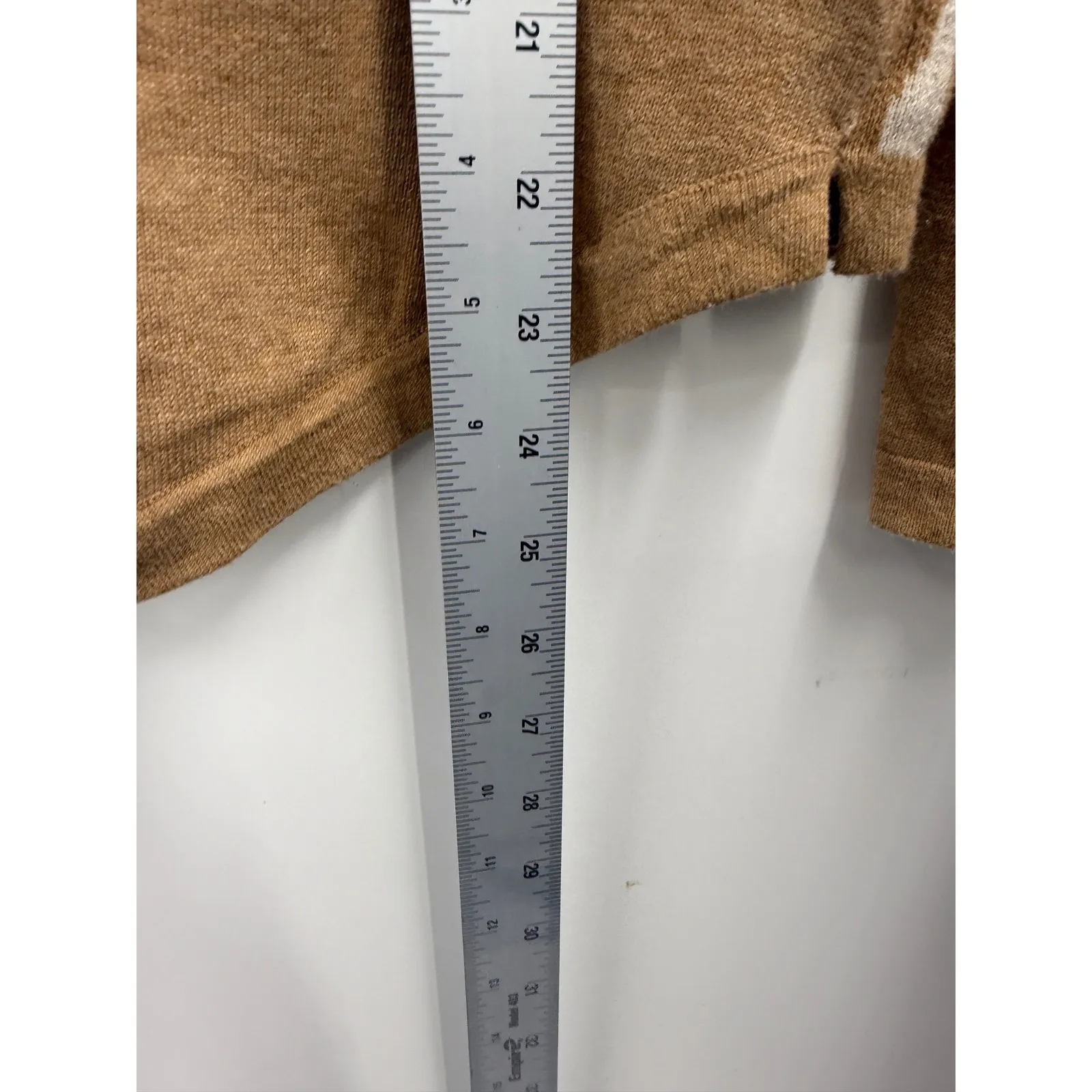 Tommy Bahama Womens Brown Tropical Leaf Print Long Sleeve Cotton Sweater XS - Image 6