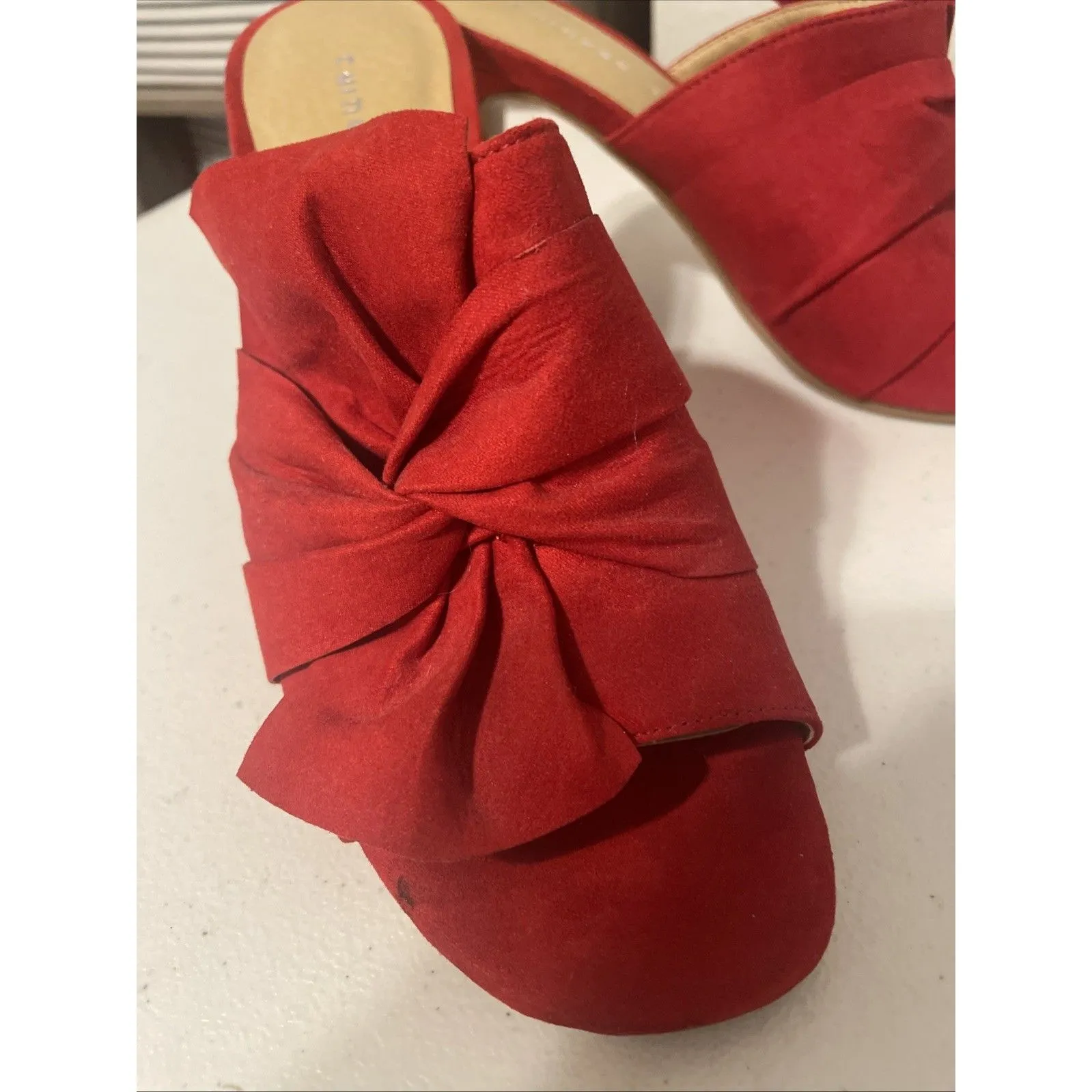 Chinese laundry Los Angeles size 7 heels red - Image 2