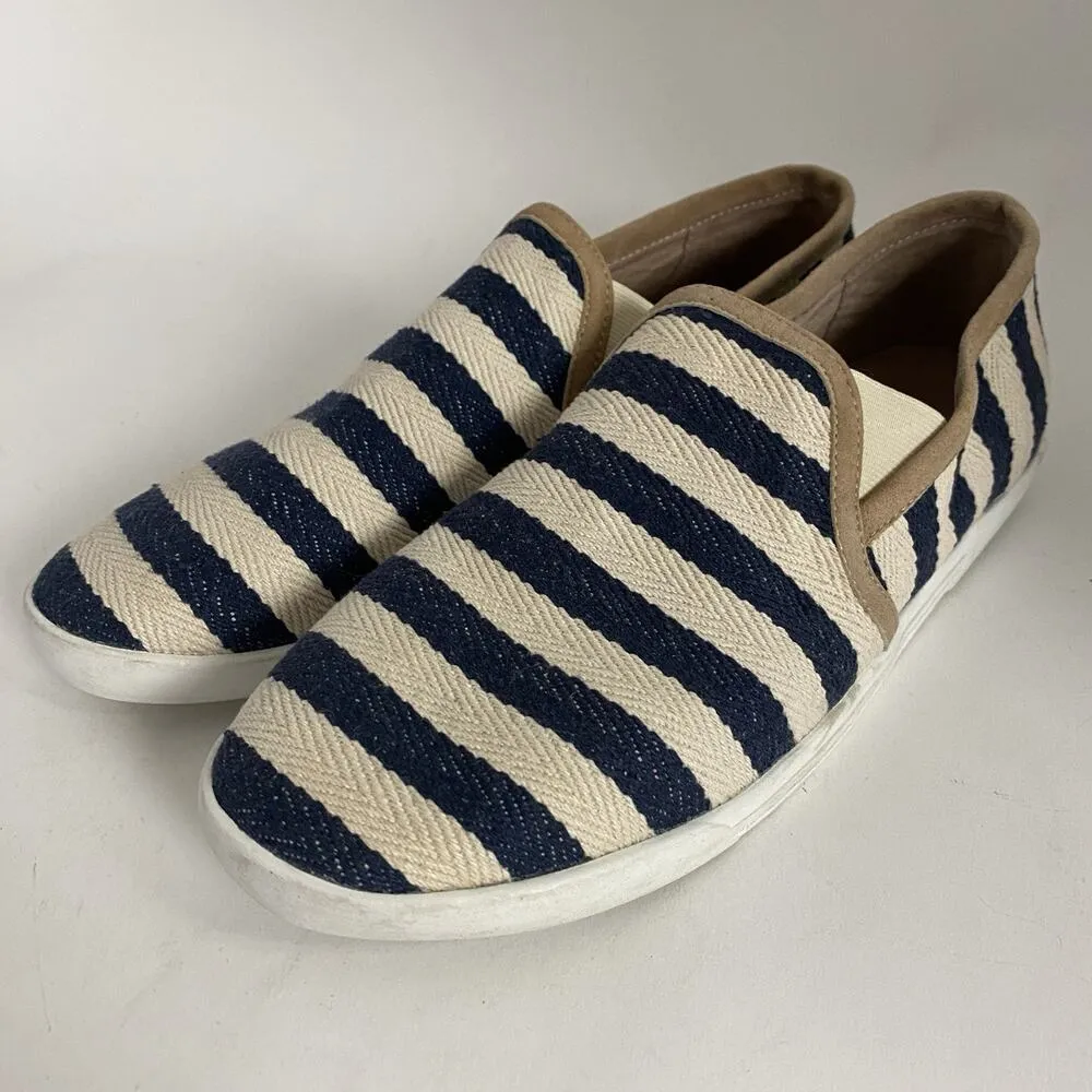 Joie Kidmore Slip-On Sneakers Women’s Size EUR 40 Stripe Canvas Nautical Summer - Image 7