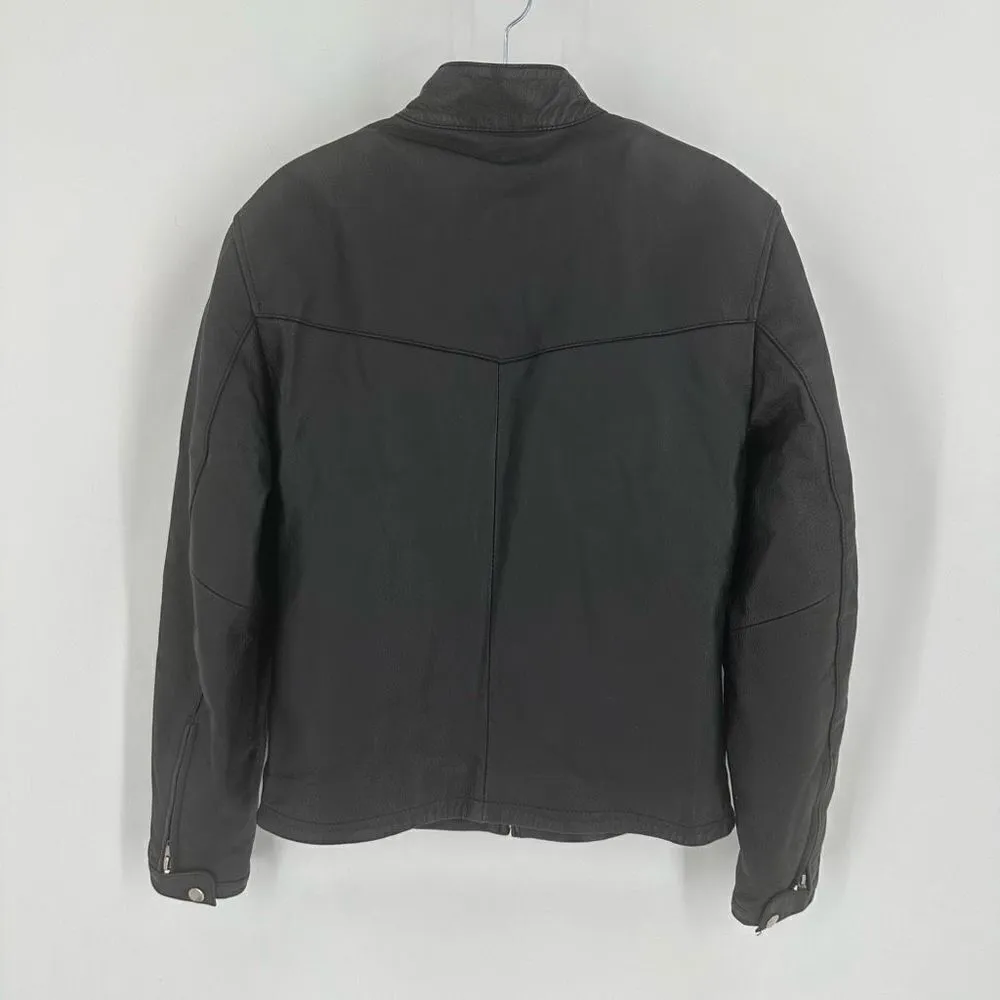 USA Bikers Dream Apparel Live to Ride Motorcycle Jacket thinsulate lined small Black - Image 14