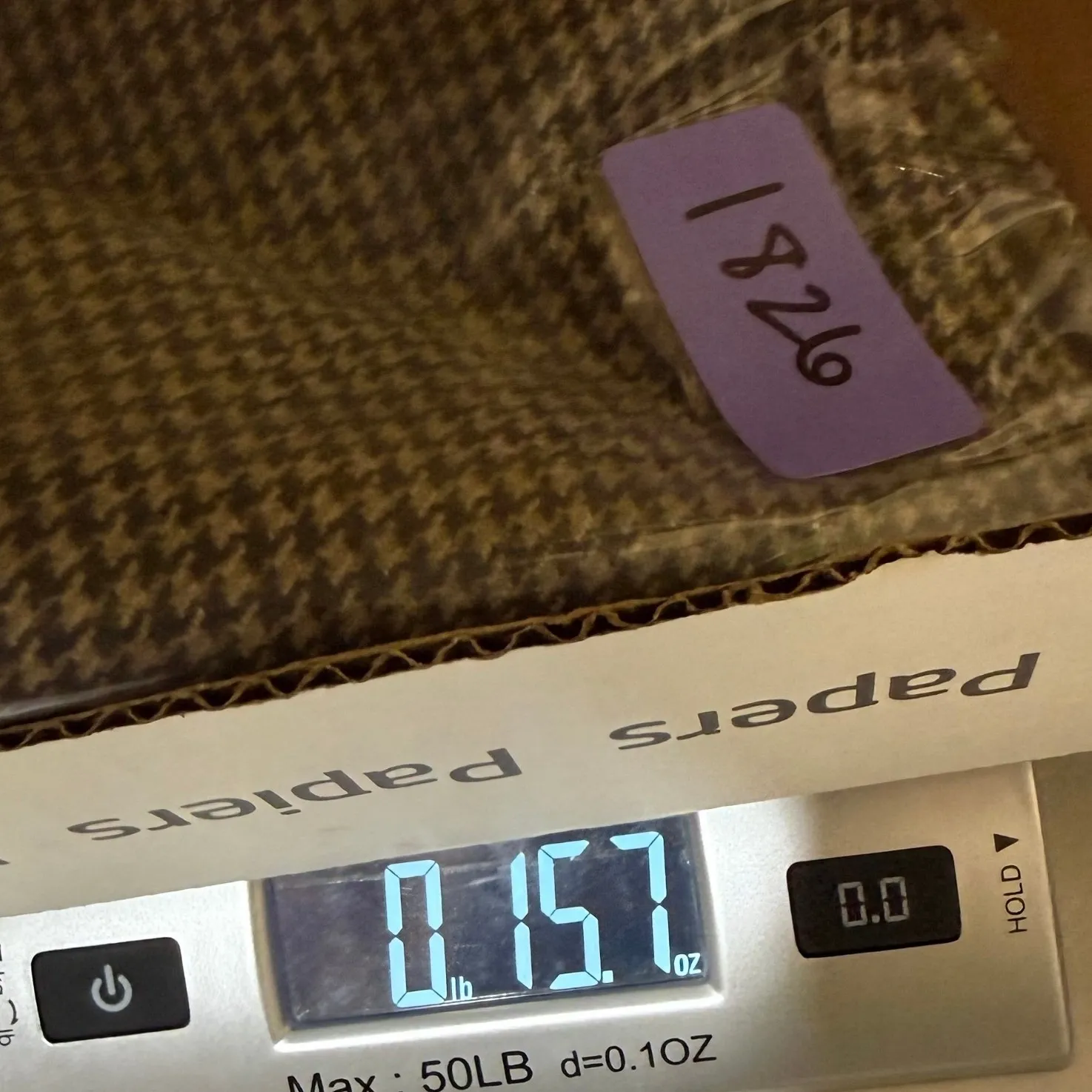 VTG Talbots 12 Brown Wool Houndstooth Trousers Pant Career Work 90s Old Money - Image 12