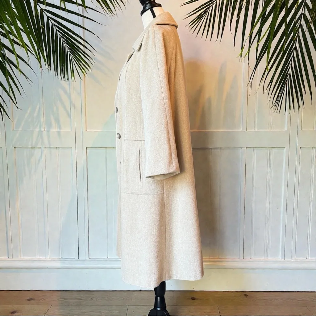 Vintage Beau Brumm Wool Coat – Size Small (Tagged 10) – Made in USA - Image 2