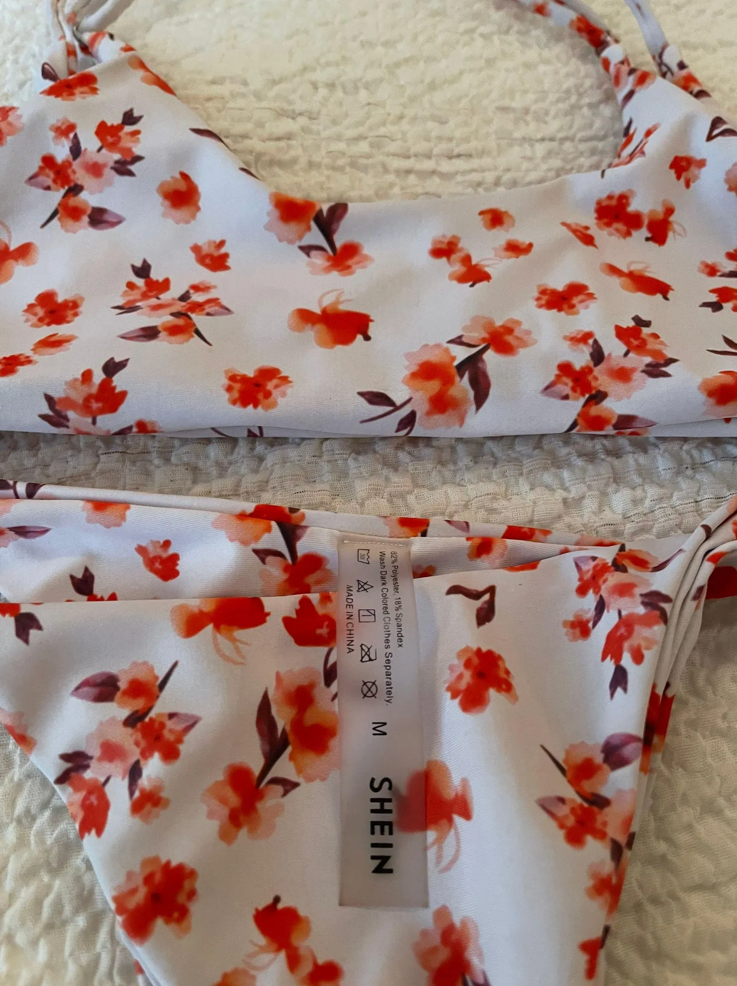 SheIn Floral Swim Set - Image 2