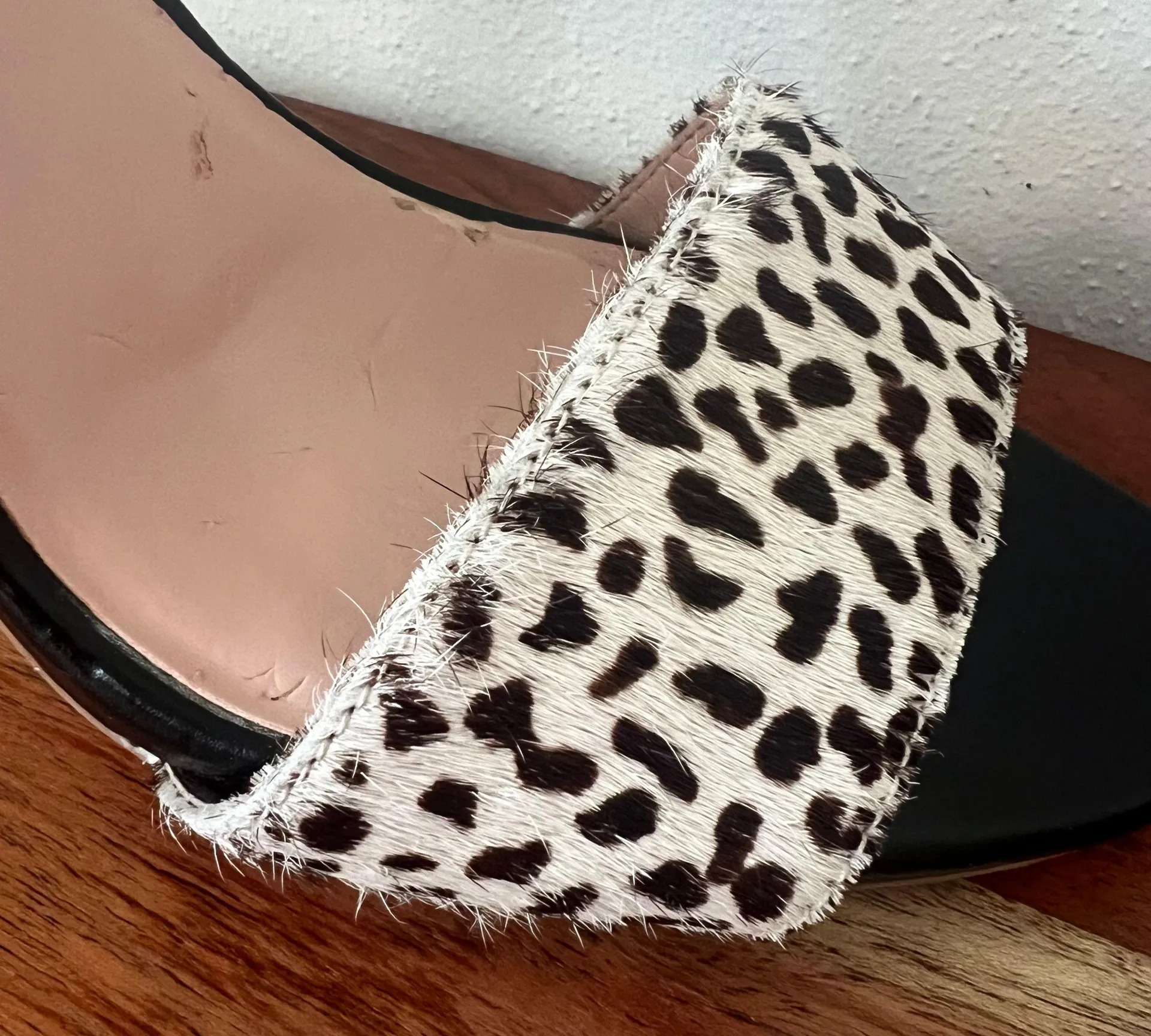 Sheila Teal Animal Patterned Ankle Strap Stiletto Heels - Image 9