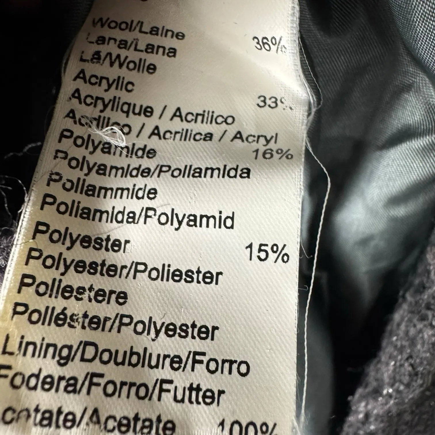 Gerard Darel Gray Tweed Shift Dress Office Business Sz 42 US 10 - Image 3