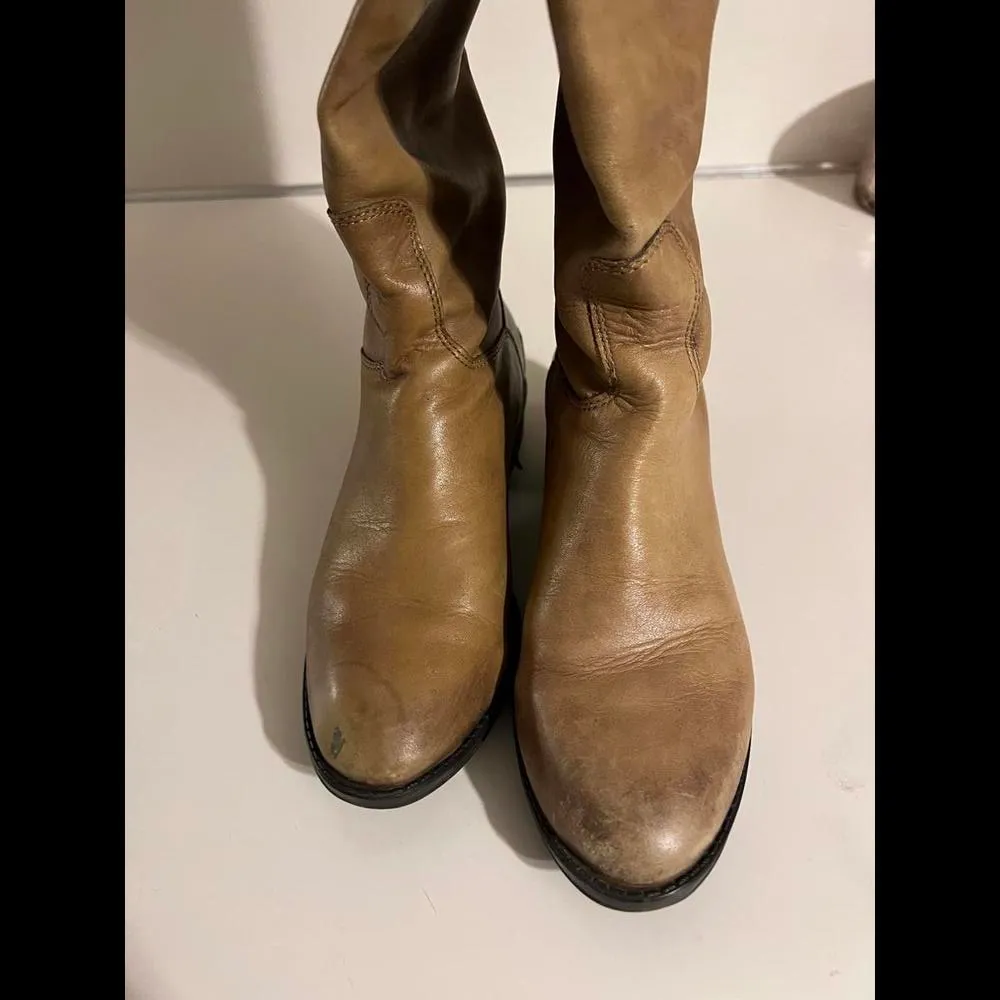 Sam Edelman  Stylish Camel Knee-High Boots size 6 - Image 5