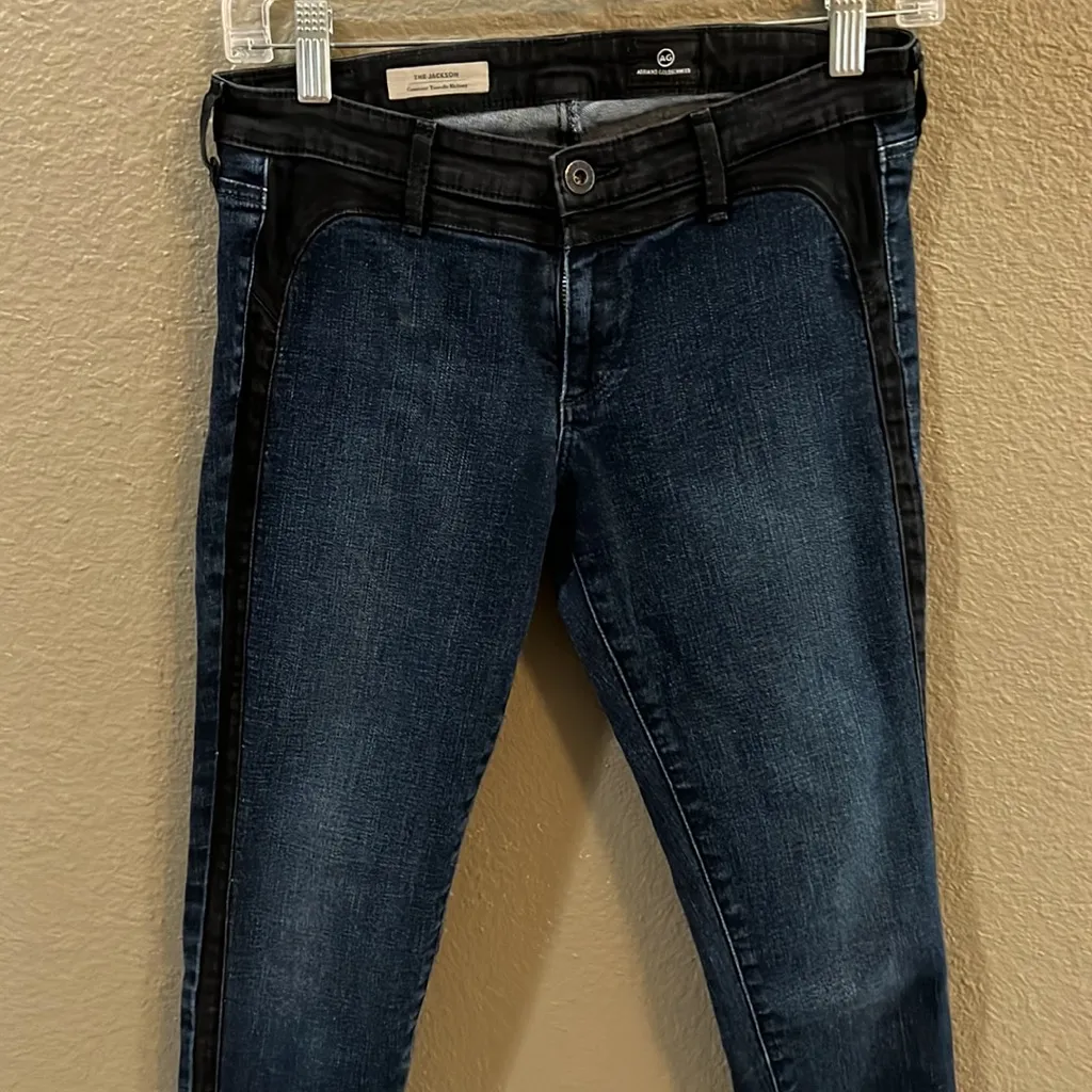 AG Jackson Contour Tuxedo Skinny Size 27 *fair condition - Image 7