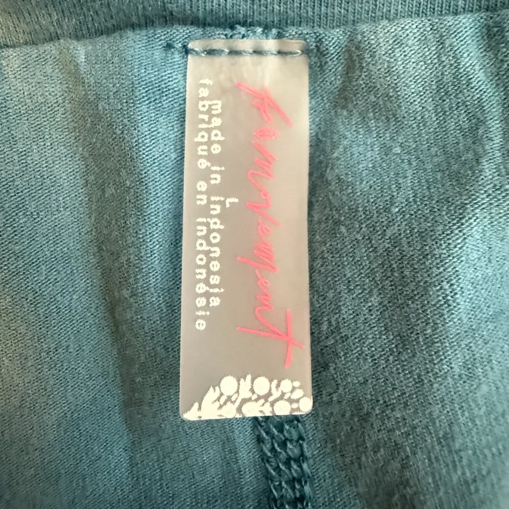 FP Movement Free People Hot Shot Mini Skort Women's Large Misty Blue Active NWT - Image 10