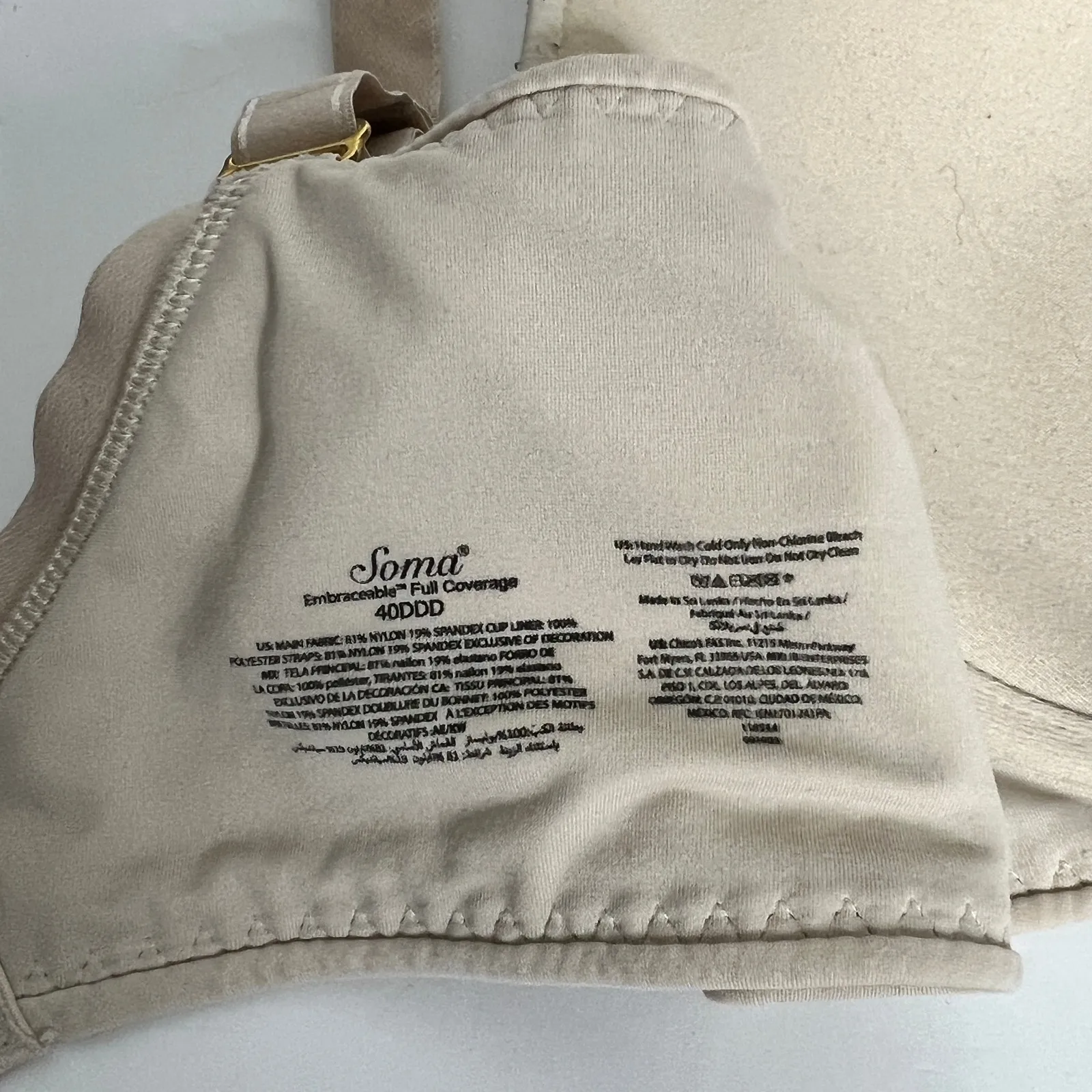 Soma Embraceable Full Coverage Bra Size 40 DDD - Image 3