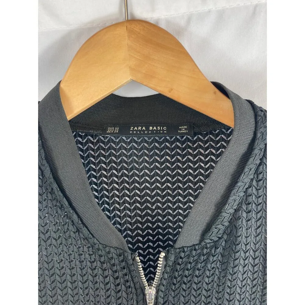 Zara Zip Up Track Jacket XS - Image 2