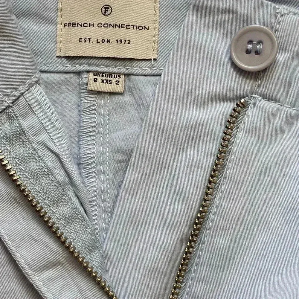 French Connection Shorts Silver Size XXS - Image 6