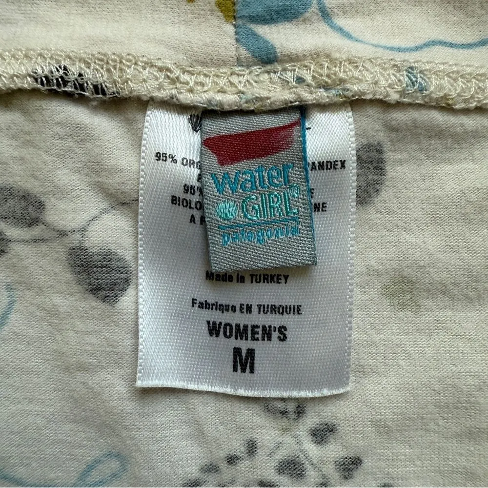 Patagonia Skirt Floral Earthy Print Women’s Medium Water Girl - Image 3