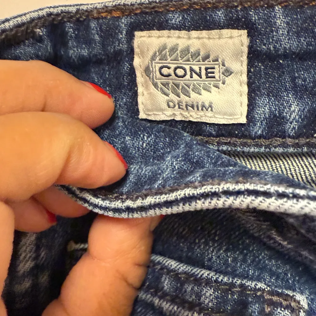 Lucky Brand Jeans Womens 4 27 High Rise Tomboy Straight Cone Denim Destressed - Image 6