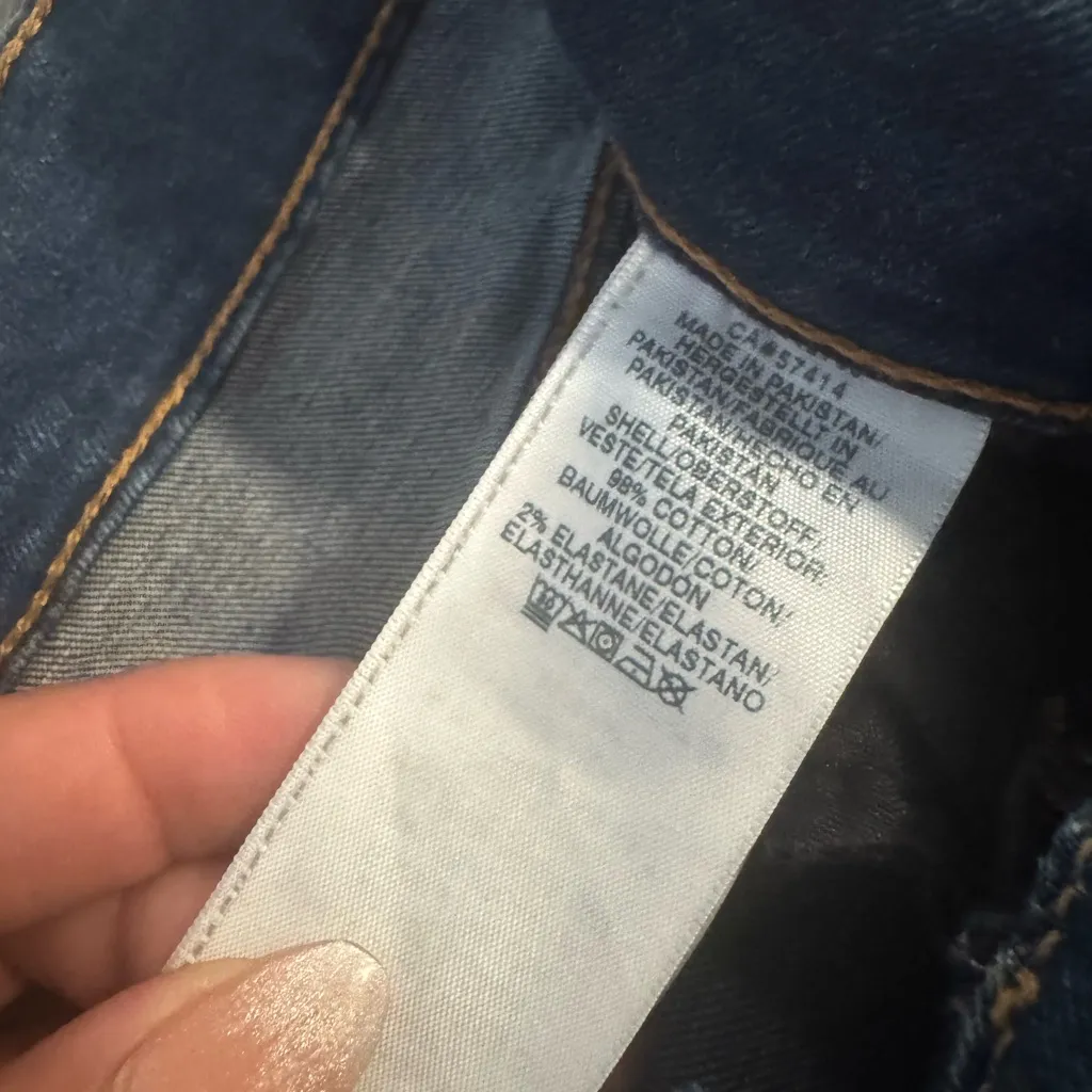 True Religion Jeans Womens  JenniCurvy Mid Rise Super Skinny Stretch Sz 30 - Image 6