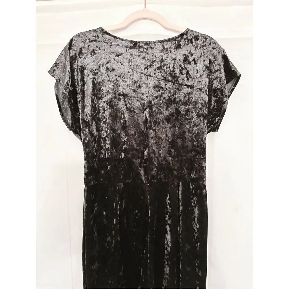 Velvet romper Black Size L - Image 4