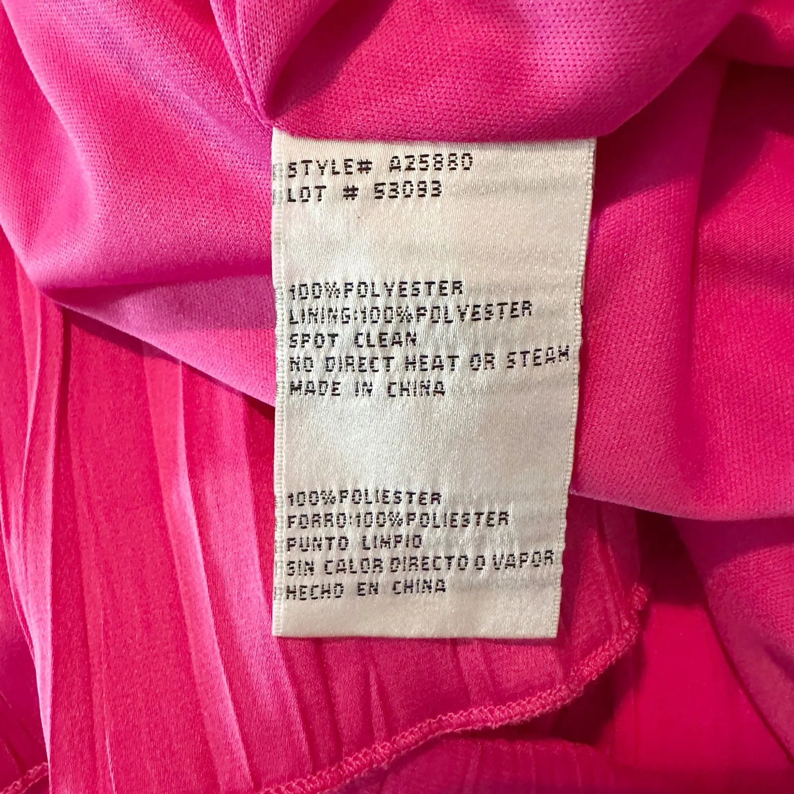 Aqua Pleated Cutout A-Line Maxi Dress In Pink Size 0 Formal Wedding Guest - Image 7