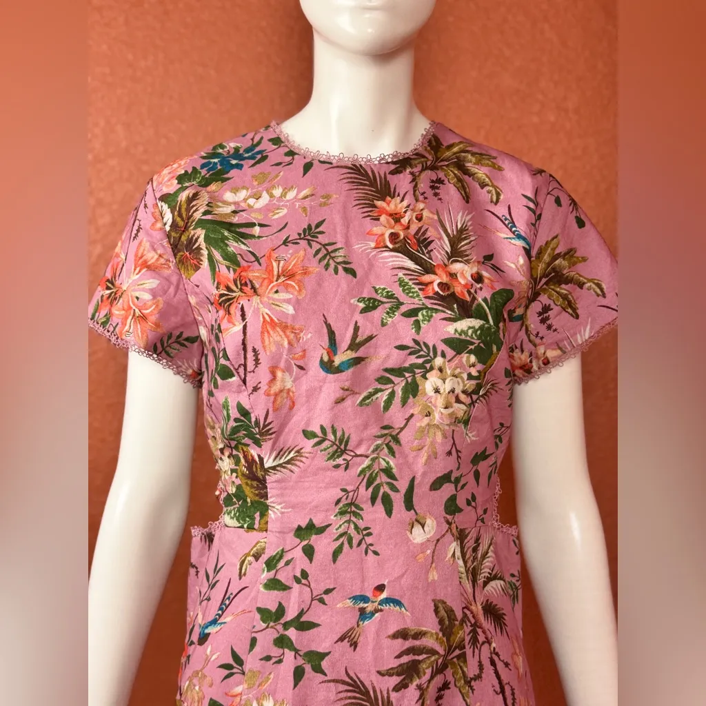 Unbranded Whimsical Sexy Floral Pink Lace - Image 8