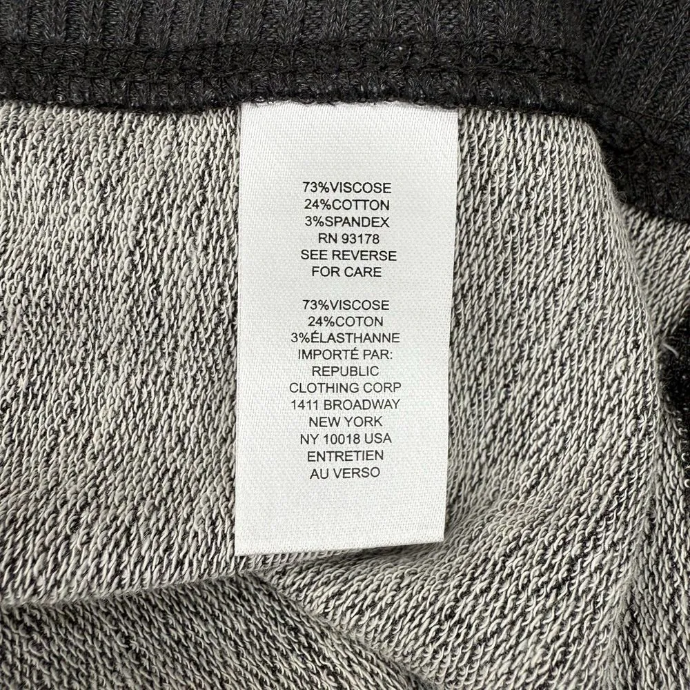 Elie Tahari Maxi Skirt Large Gray Knit Sweater Pull On‎ Elastic Waist Stretch - Image 6