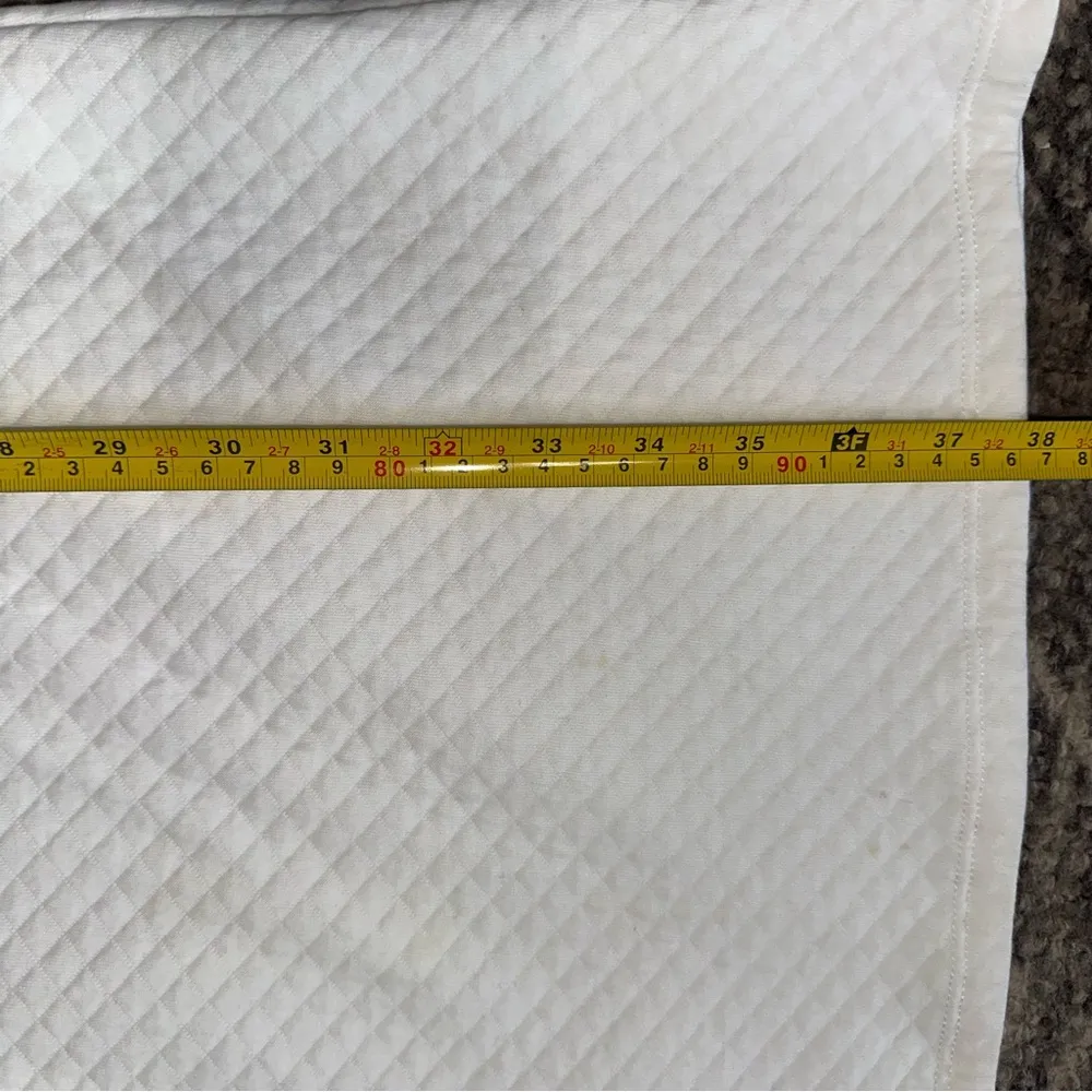 Eberjey Women’s Size M White Cotton Zen Butterfly Sleeve Short Wrap Robe - Image 10