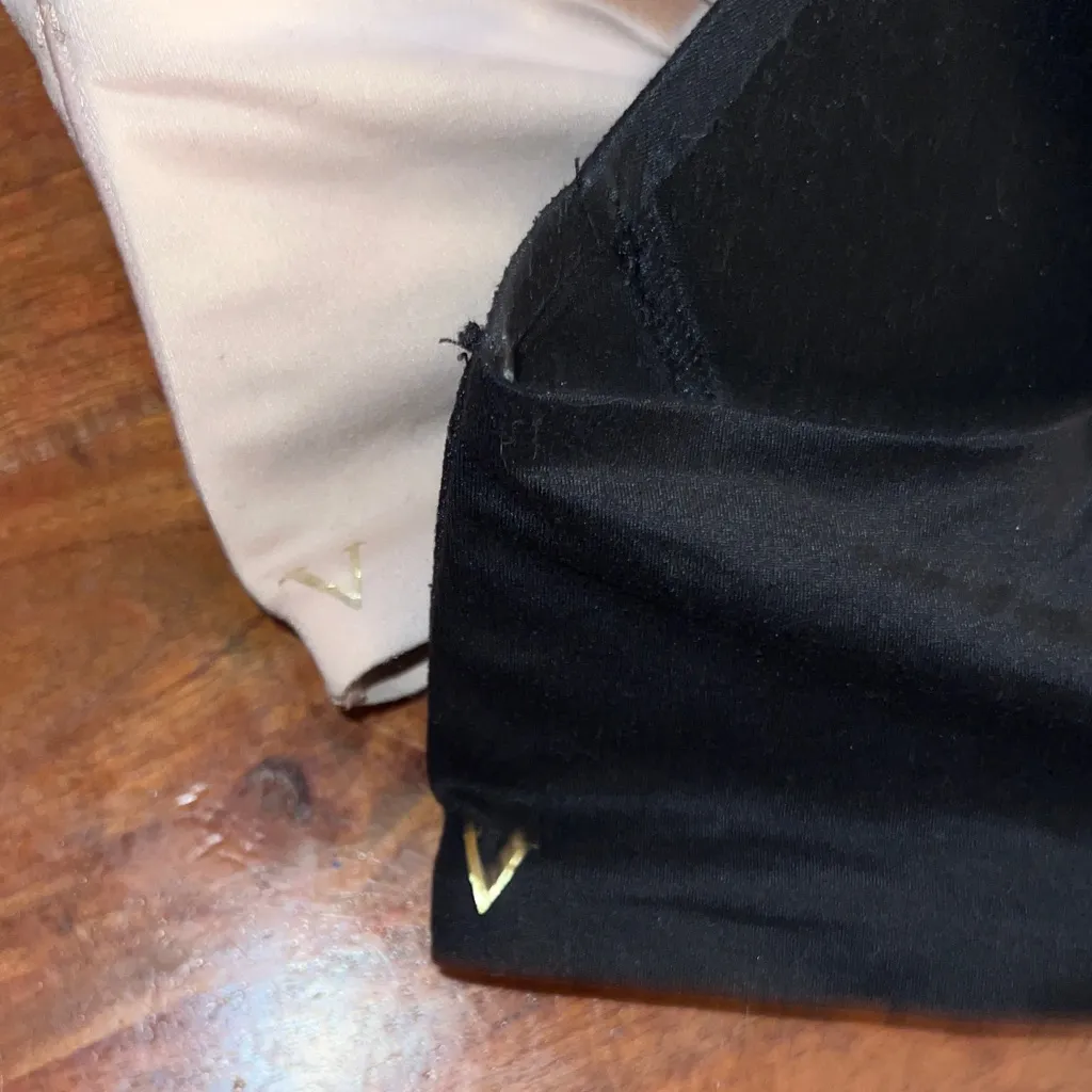 Victoria's Secret Black and Beige Bras - Image 3