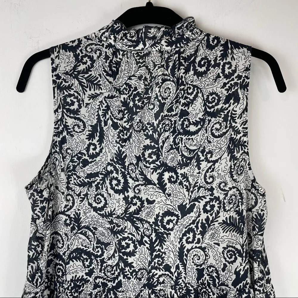 Maeve Anthropologie Mayra Tiered Floral Paisley Print Midi Maxi Dress Boho Small - Image 12