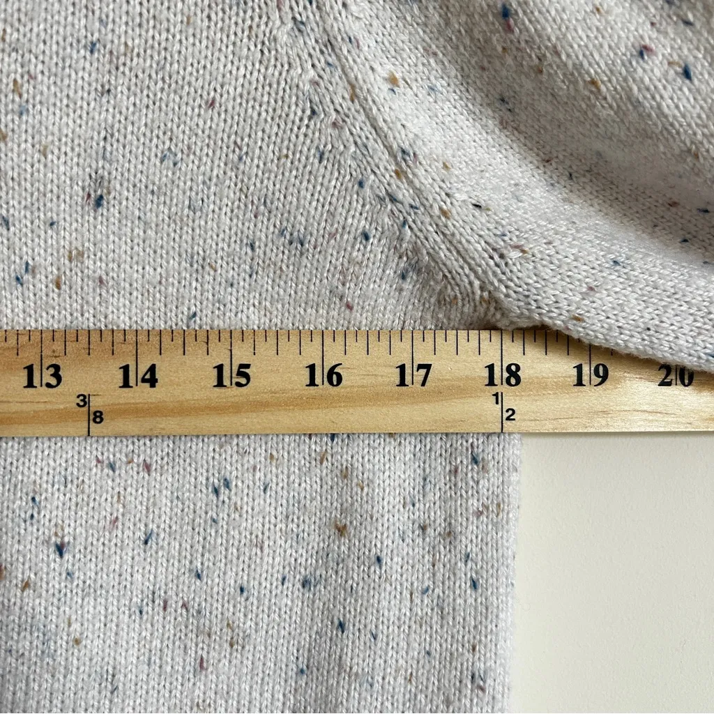 Appleseeds Limited Edition Fall Autumn Women's Cream Cardigan with Floral Design Red Size undefined - Image 7