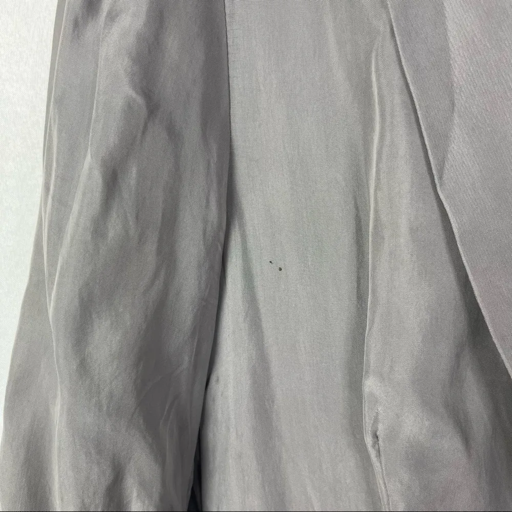 Boutique Willow & Clay Pink Gray Single Button Mid Length Blazer M - Image 4