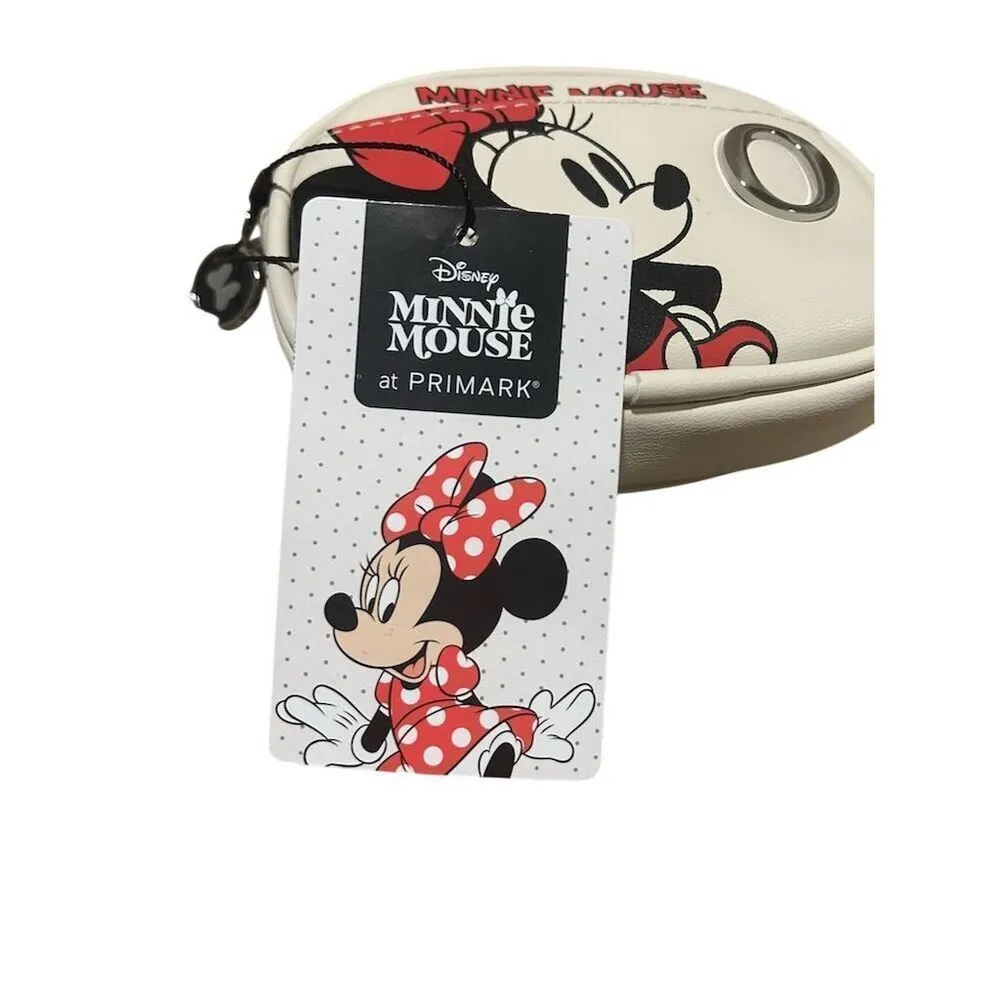 Disney Minnie Mouse Coin Wallet Black Primark Women's Accessory initial O - Image 2