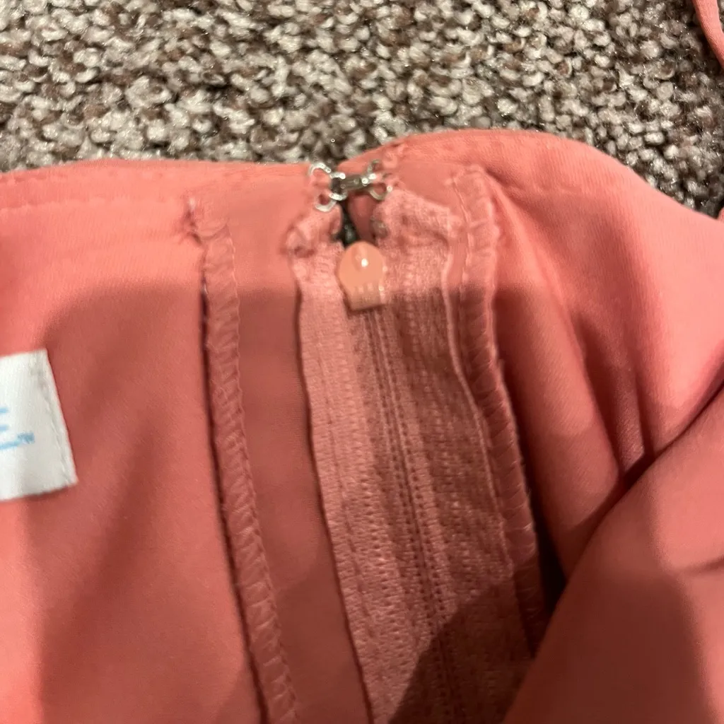 NWT Terracotta/Orange Kennedy Blue Bridesmaids Dress - Image 7