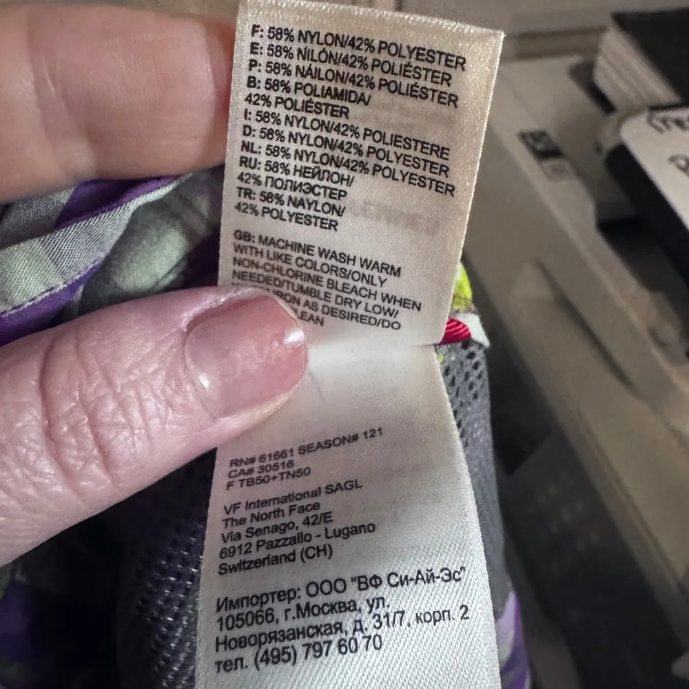 THE NORTH FACE Plaid Button Down Purple & Yellow Size Medium 🏕️⛰️🧗🏾‍♂️🚴🏼‍♂️ - Image 13