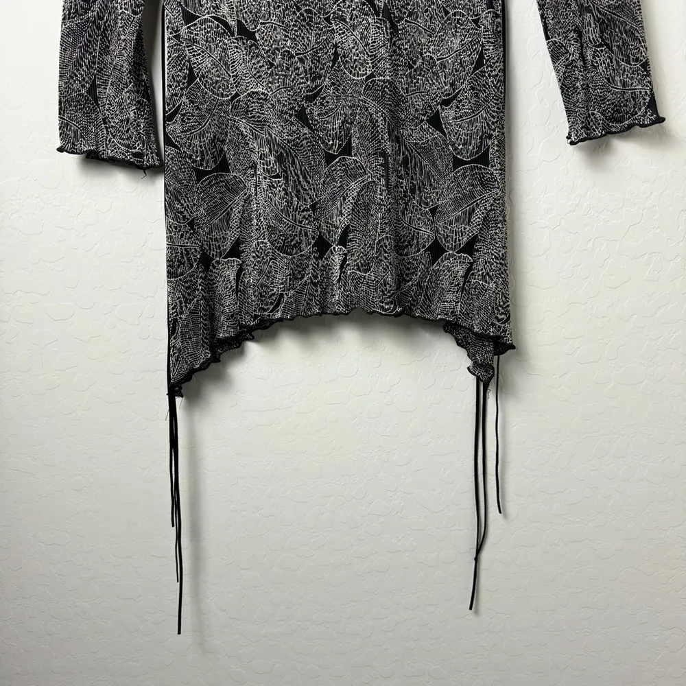 Vintage Connected Apparel Ribbed Dressy Top - Image 3