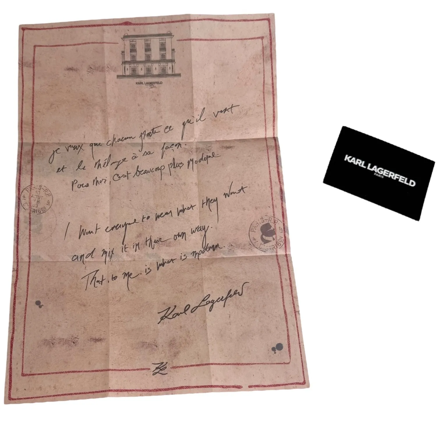 Karl Lagerfeld LEATHER SHOULDER BAG Black & White Handbag Mini Purse 10"x6" NWT! - Image 13