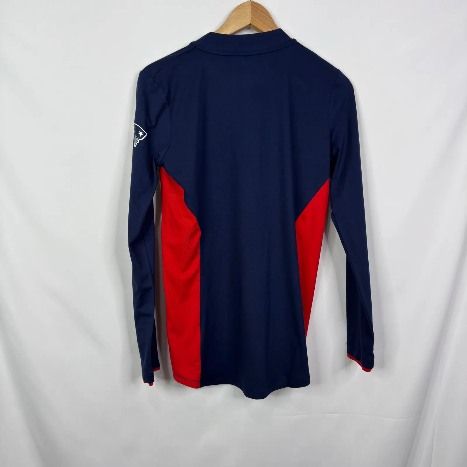 New England Patriots Fanatics Iconic Marble Clutch Half-Zip Pullover Jacket NWT - Image 7