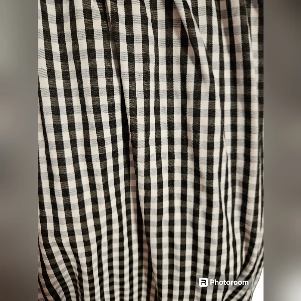 Maggy London sz 6 womens gingham print maxi dress - Image 3