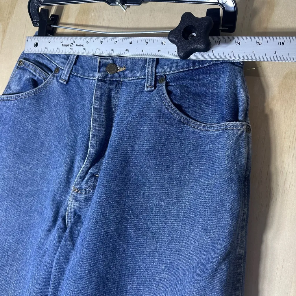 Wrangler Rugged Wear Jeans Flannel Lined Women’s Size 9 Inseam 32” - Image 5