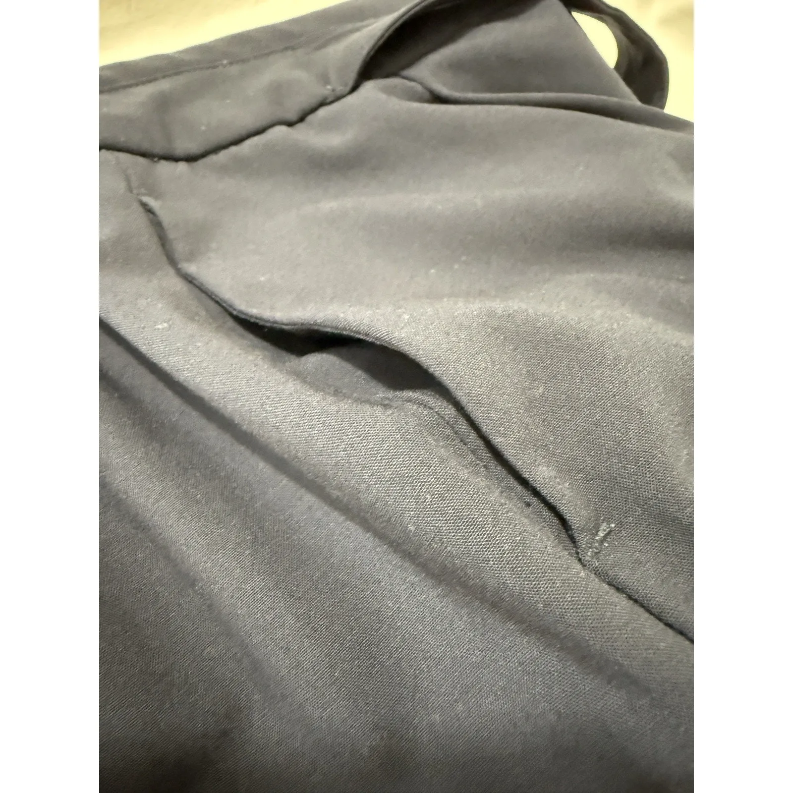 Tommy Hilfiger Women’s Joliet Wide Leg Pants High-Rise Size M, Navy Blue NWT - Image 6