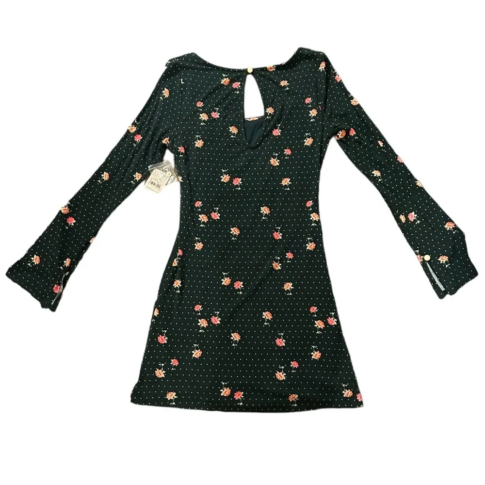 Celia Mini Dress In Emerald Jewel Combo - Image 6